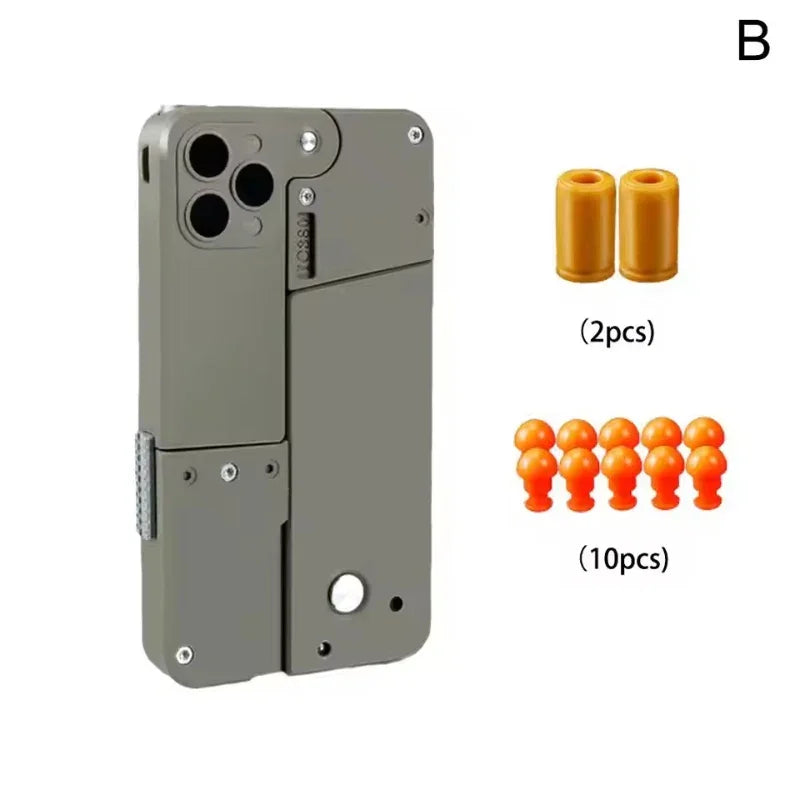 Transforming Gun Mobile – Foldable Soft Bullet Shooting Toy