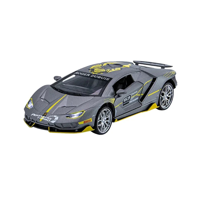 Lamborghini Die-Cast 1:32 Scale Model Car Realistic Pull-Back Toy