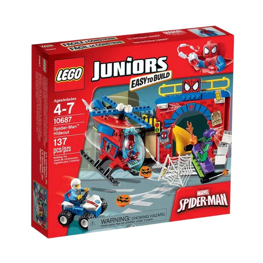 LEGO Juniors Spider-Man Hideout 10687 Toy Marvel Legends building set