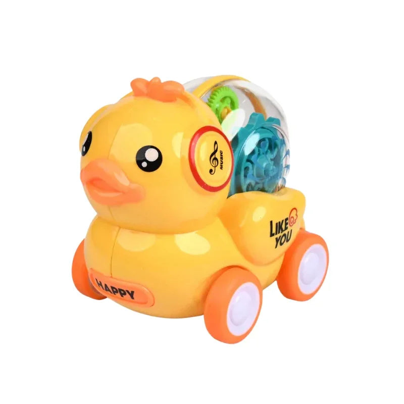 Friction Gear Cute Duck Car for Kids