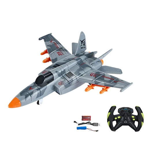 Military Remote Control Aircraft Plane for Kids