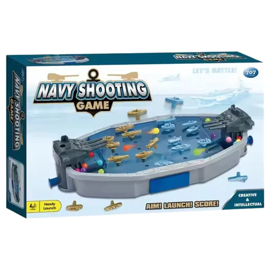 Sea Battle Tabletop Game Fun  Educational Naval Strategy Toy for Kids