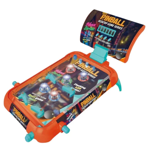 Pinball Desktop Game Neon Series Tabletop Arcade Toy for Kids