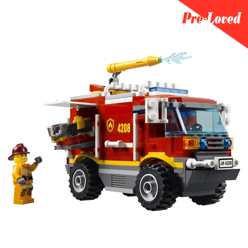 LEGO City 4X4 Fire Truck 4208 Orignal LEGO Pre-loved