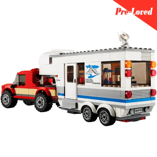 LEGO City Pickup & Caravan 60182 Building Kit (344 Pieces) Orignal LEGO Pre-loved