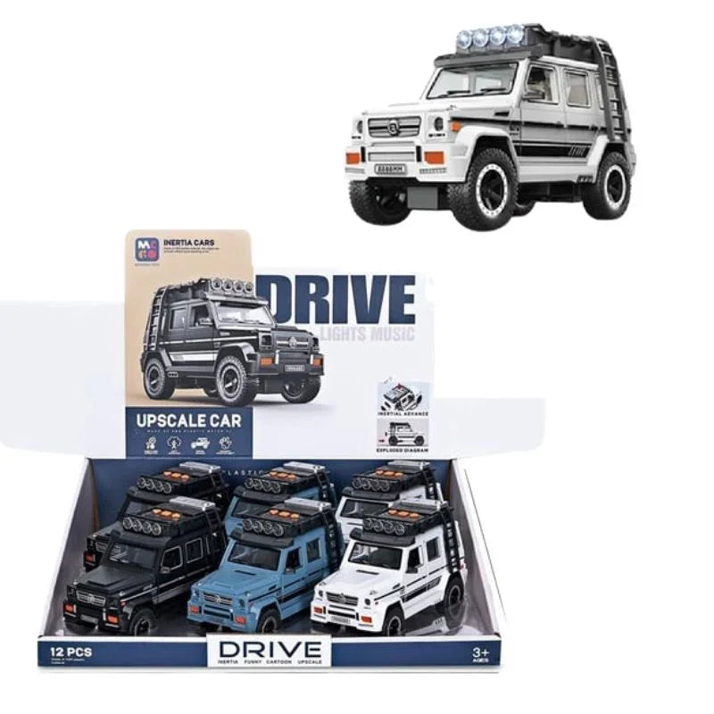 Luxury Adventure Jeep Toy with Lights & Music – Rugged Fun for Little Explorers! (1 Piece)