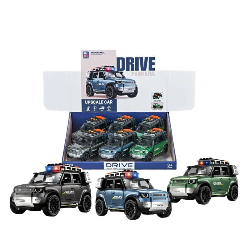 Defender Die-Cast Friction Power Car – Rugged Off-Road Adventure Vehicle for Kids