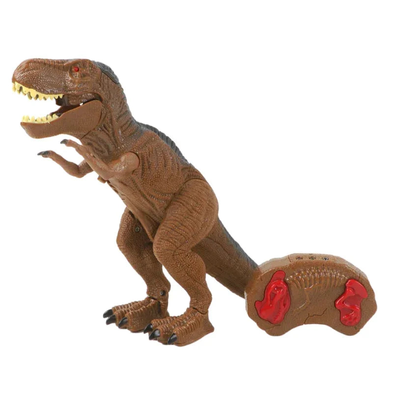 Remote Control Dinosaur Toy for Kids – Realistic Walking Action with Roaring Effect