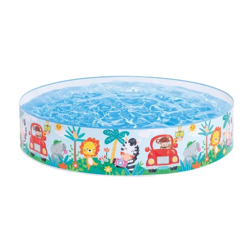 Snapset Animal Adventure Kiddie Pool – A Wild Splash of Fun for Kids