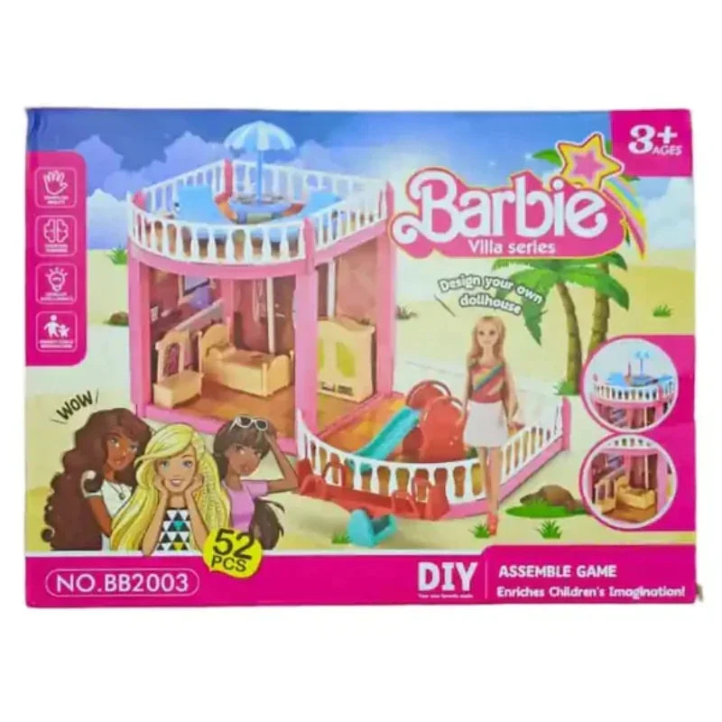 Barbie Villa Series House Toy For Girls