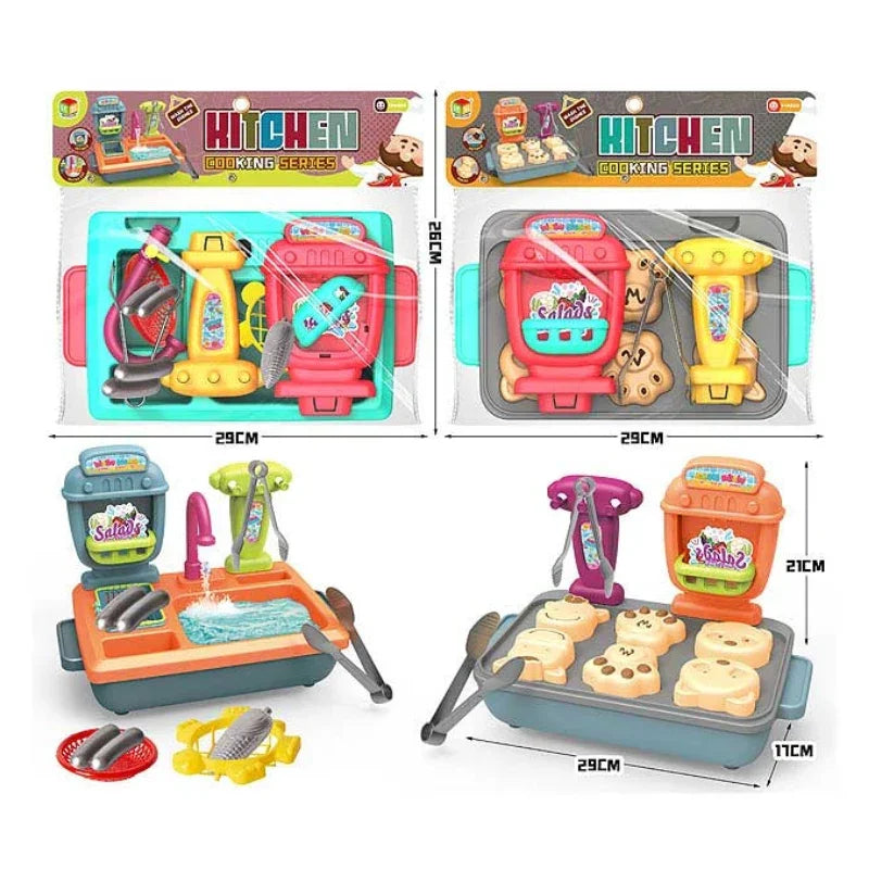 Kids Kitchen Playset with Food Accessories – Fun Cooking Toy for Little Chefs (Assorted)