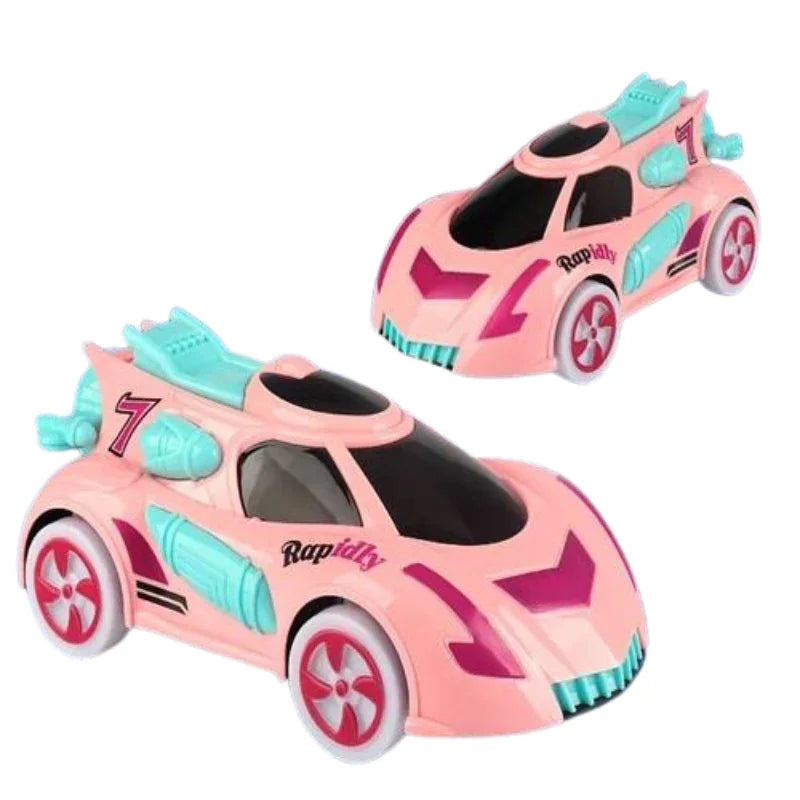 Electric Dazzle Dancing Car – Light & Sound Action Toy for Kids