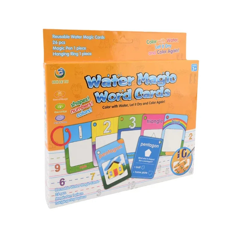 Reusable Magic Water Drawing Kit Fun Educational Doodle Set for Kids Assorted
