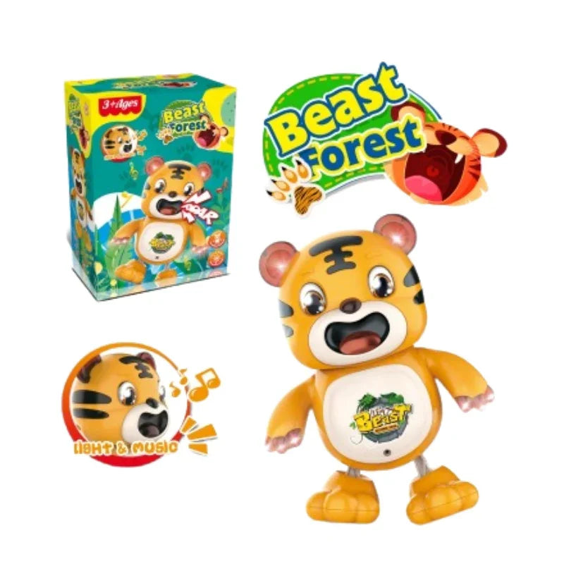 Dancing Tiger with Lights & Music – A Fun Little Buddy for Kids