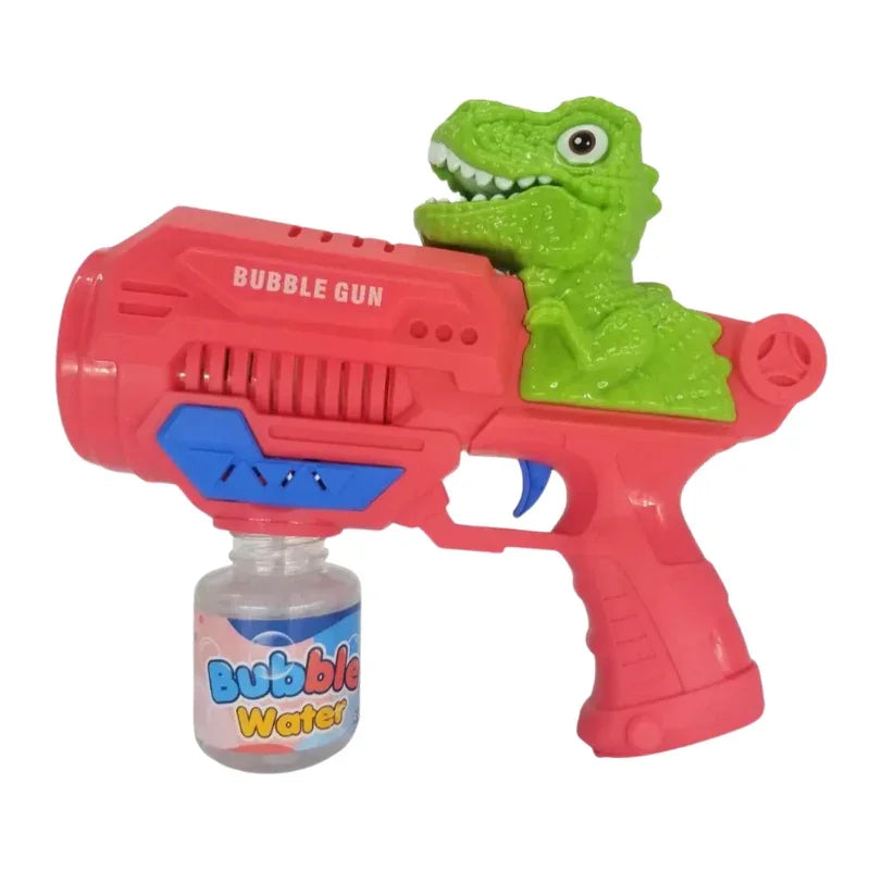 Dino Bubble Gun – Automatic Bubbles with Light & Sound
