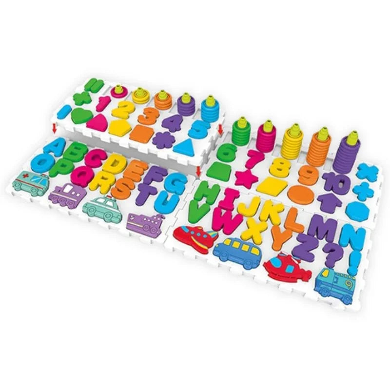 Wooden Alphabet & Number Matching Game – Fun Learning Board for Kids