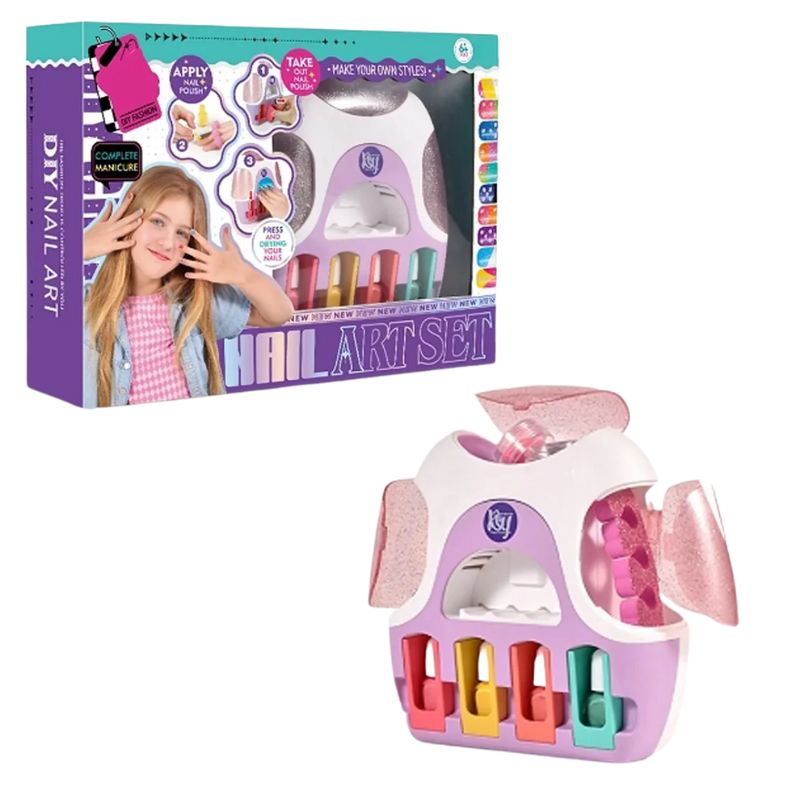 Deluxe Nail Art Kit for Kids – DIY Fashion Fun at Home