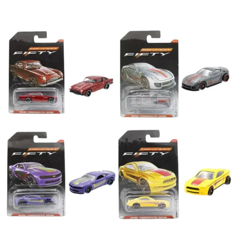 Mini Die-Cast Racing Cars – 4-Wheel Speedster Vehicles for Kids 1piece