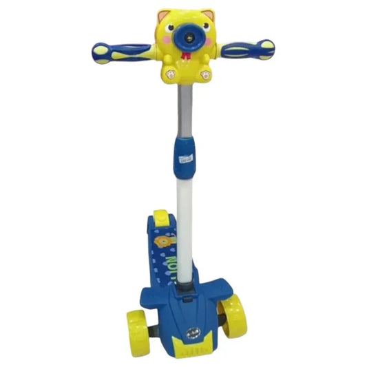 Colorful 3-Wheel Adjustable Scooty – Cute & Fun Ride for Kids