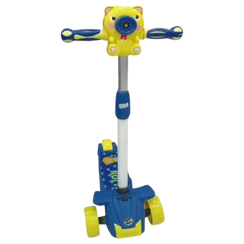 Colorful 3-Wheel Adjustable Scooty – Cute & Fun Ride for Kids