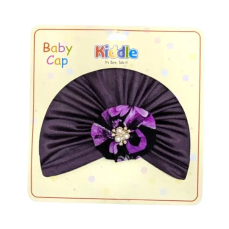 Flower Colored Turban Caps  Soft  Stylish Headwear Babie
