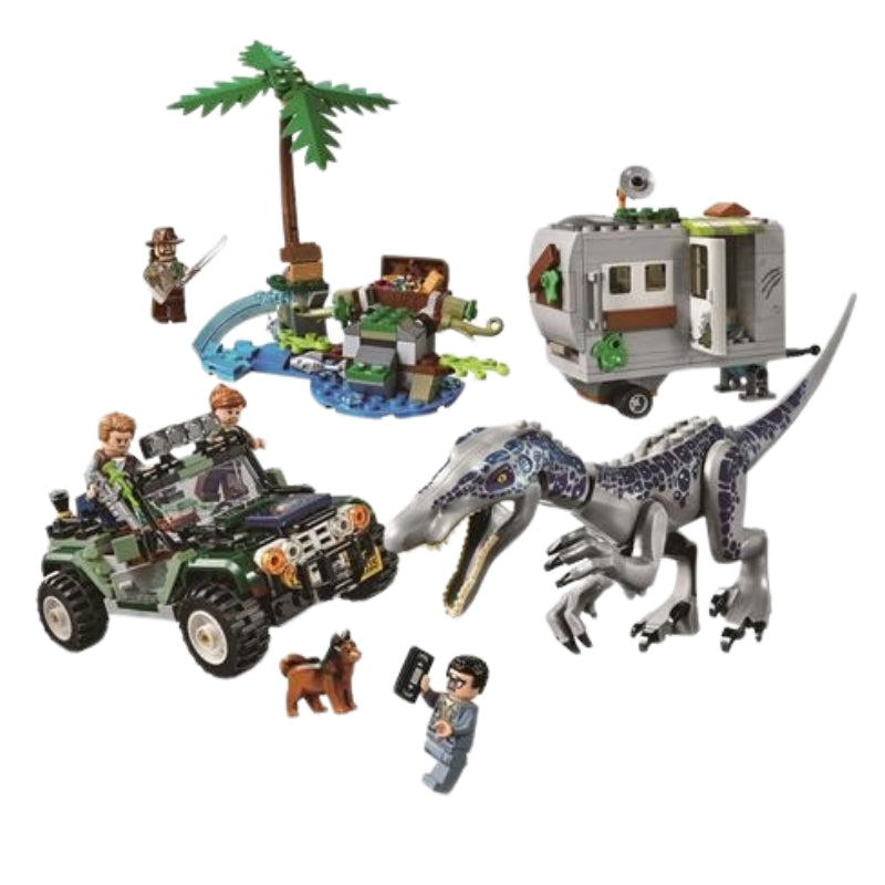 LEGO Jurassic World Baryonyx Face The Treasure Hunt Building Kit