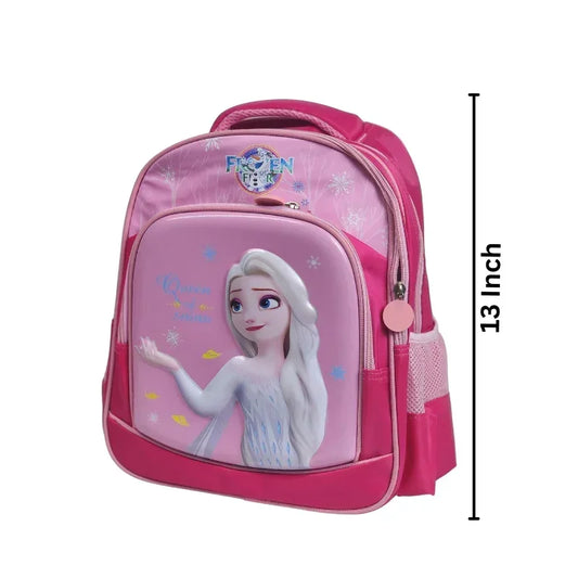 3D Frozen School Bag Waterproof Lightweight Backpack 13 Inch (GB-2020) (Deal)