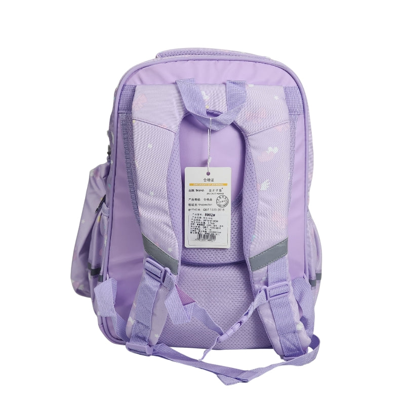 Jincaizi Brand Premium Quality Unicorn School Bag Light Purple 16 Inch GB 8902 Deal