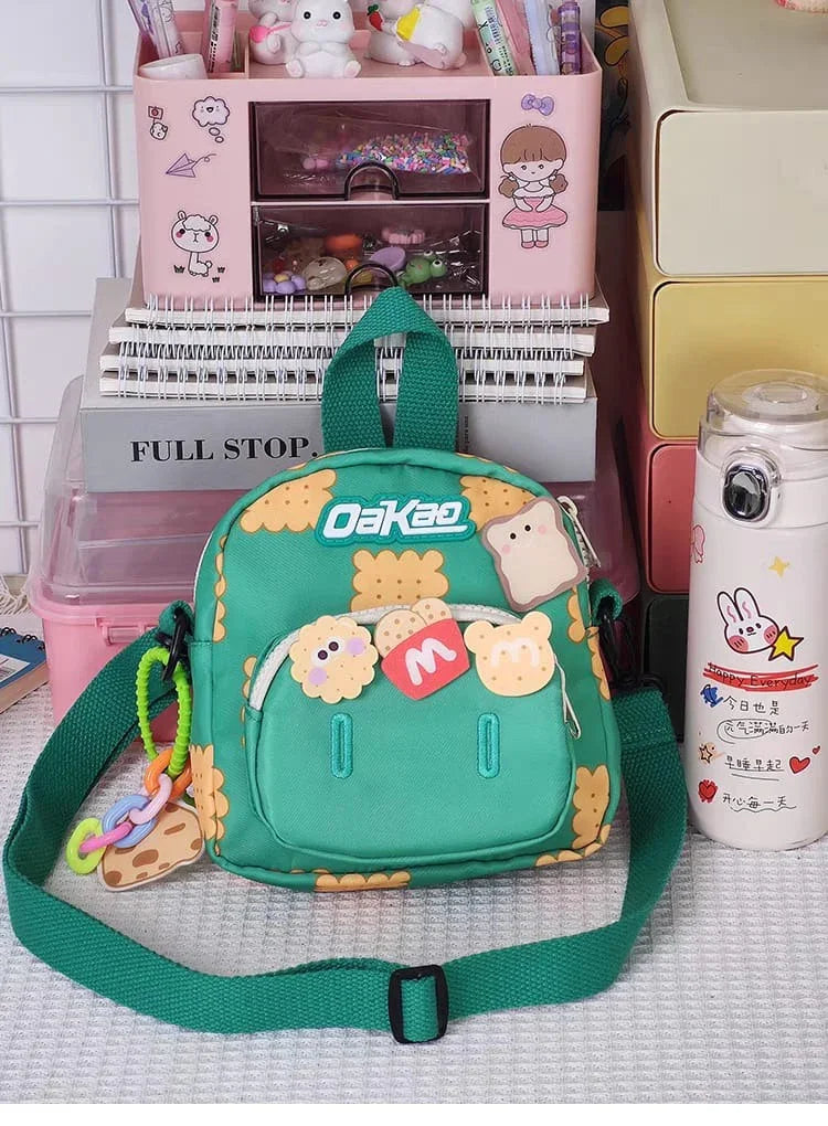 Trendy Multi-Pocket Crossbody Bag for Kids