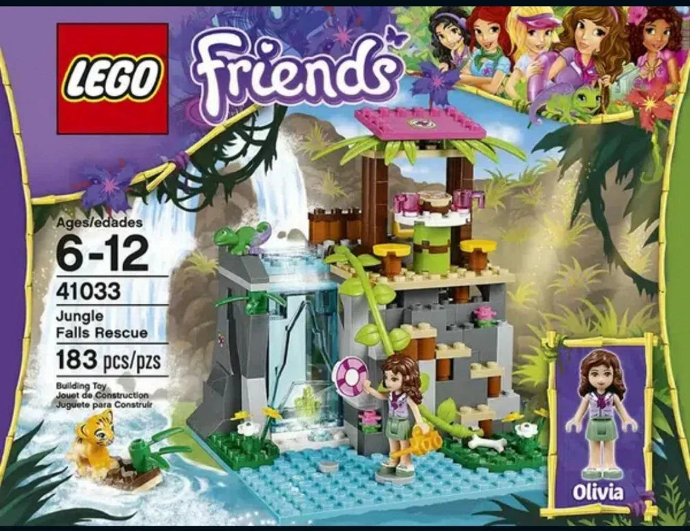 LEGO Friends Jungle Falls Rescue Building Set (Original LEGO Pre-Loved)