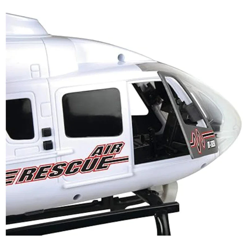 DICKIE TOYS SOS Rescue Helicopter – Light & Sound Action Chopper for Kids