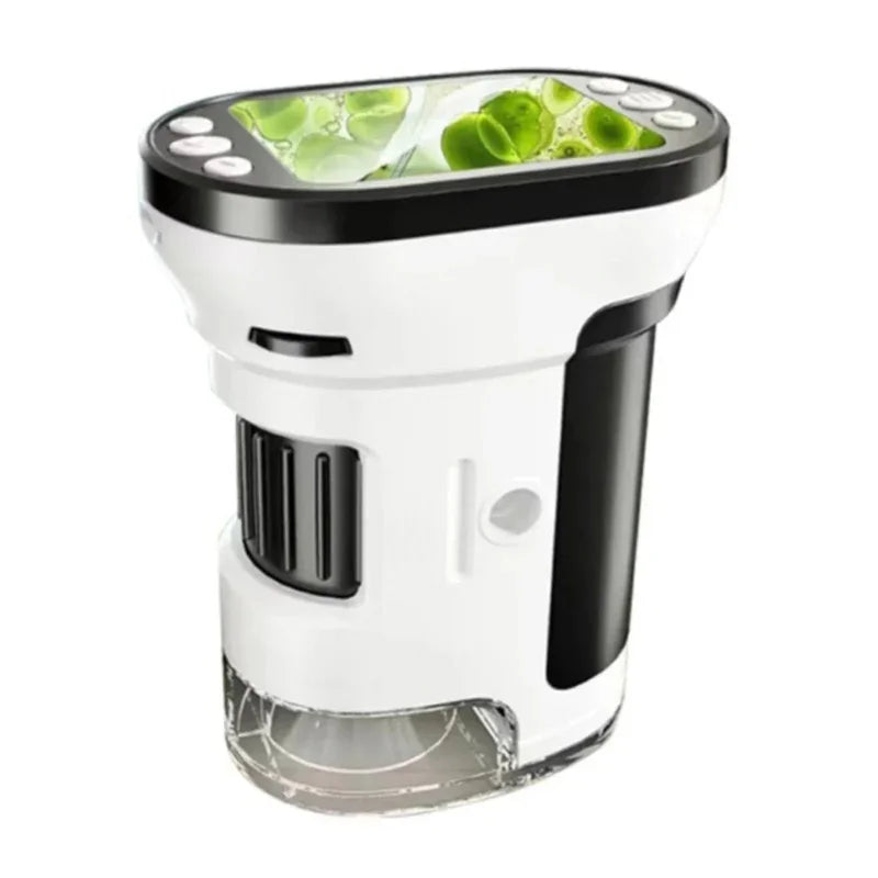 4K Handheld Microscope for Kids – Rechargeable Mini Pocket Digital Magnifier with 2.0" Screen