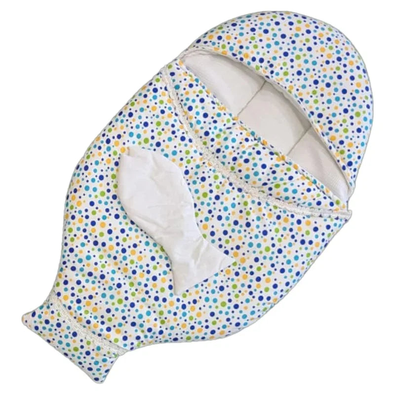 Baby Nest – Adorable Fish-Shaped Carry Nest for Cozy Comfort & Easy Portability