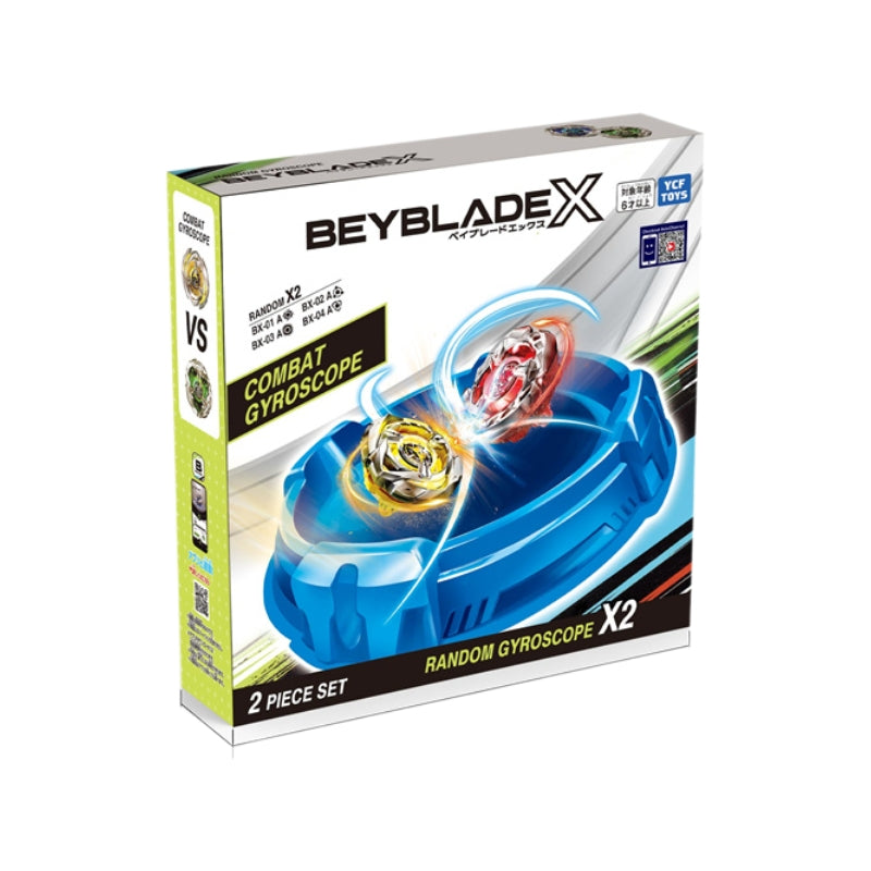 Beyblade X BX-D1 Combat Arena Set – Battle-Ready with Random Dual Tops & Launchers