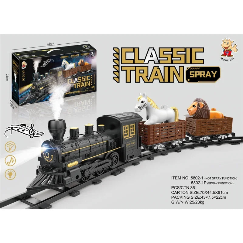 Steam Safari Express – Classic Train with Light, Sound