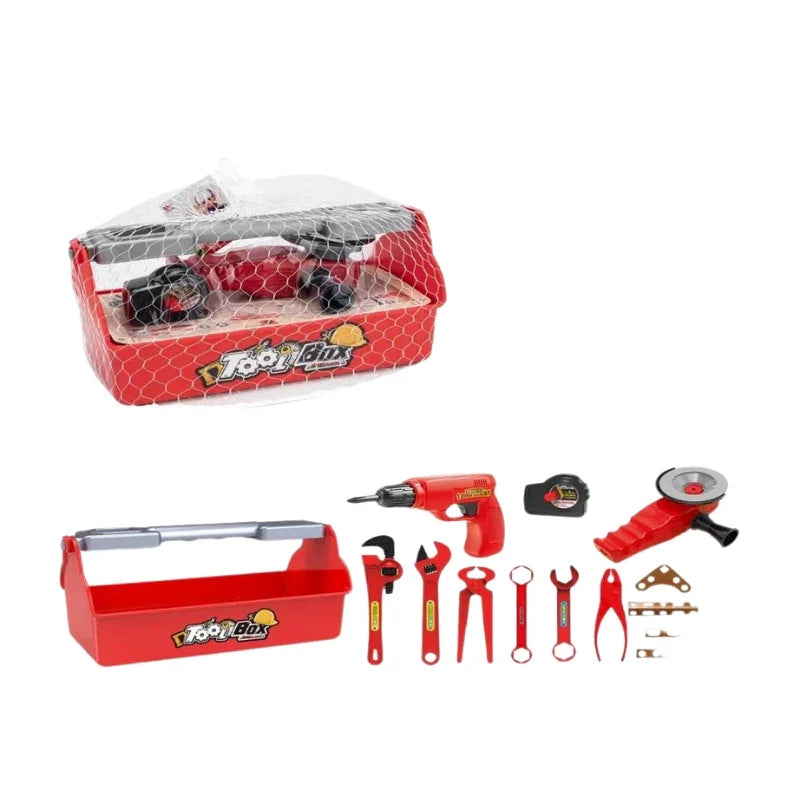 Little Builder Pro  22-Piece Kids Tool Set with Drill & Carry Box