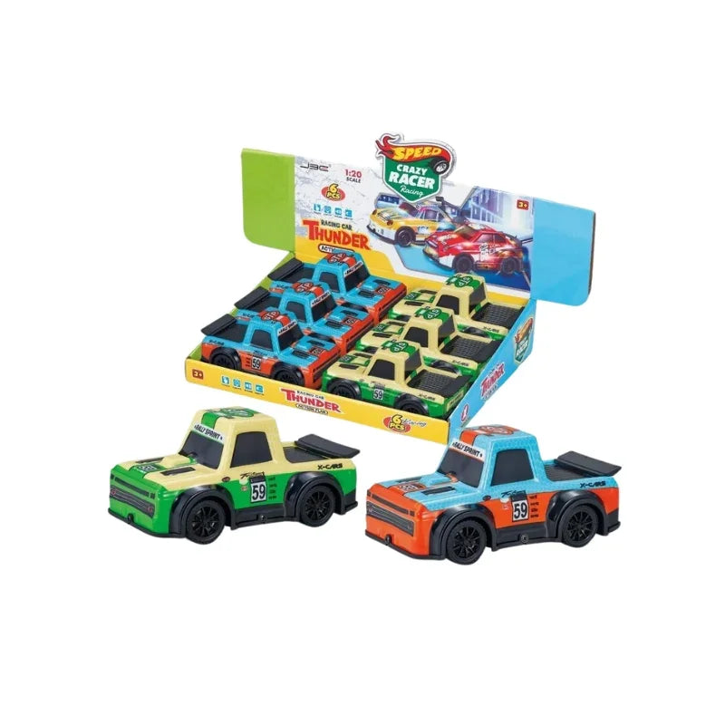 Thunder Speed Crazy Racer High-Speed Action with Attitude