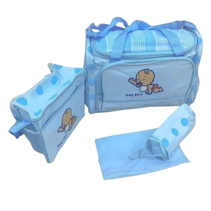 3 in 1 Multi Functional Baby Diaper Bag Set  Stylish Spacious Bags for Modern Moms (Deal)