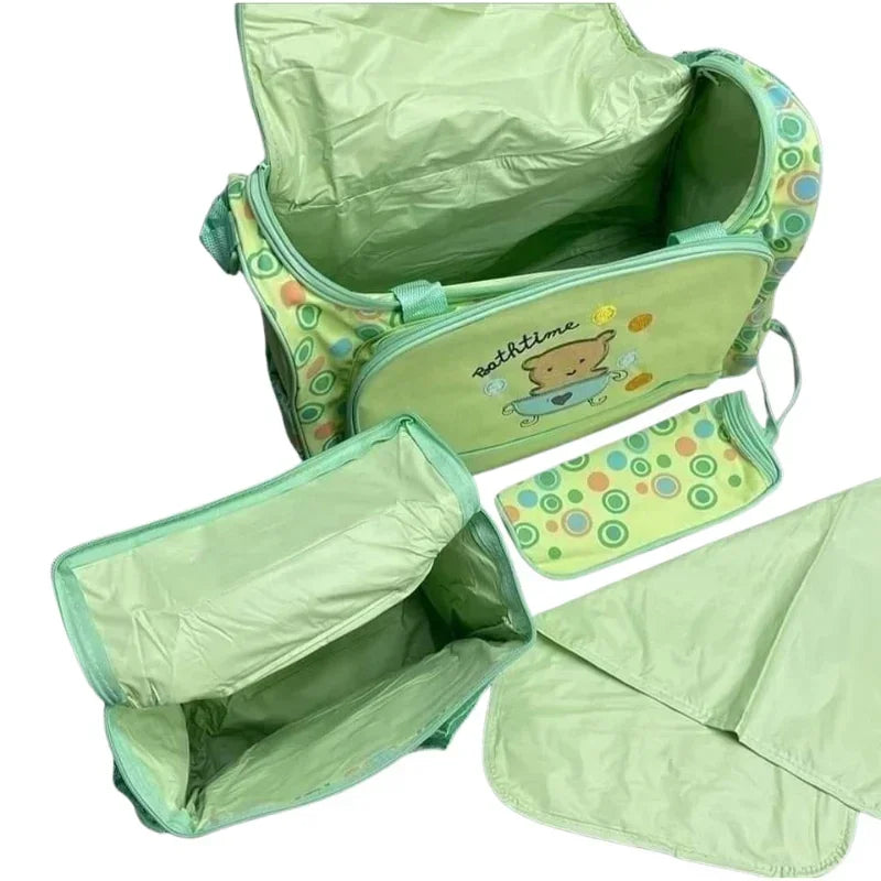 3 in 1 Multi Functional Baby Diaper Bag Set  Stylish Spacious Bags for Modern Moms (Deal)