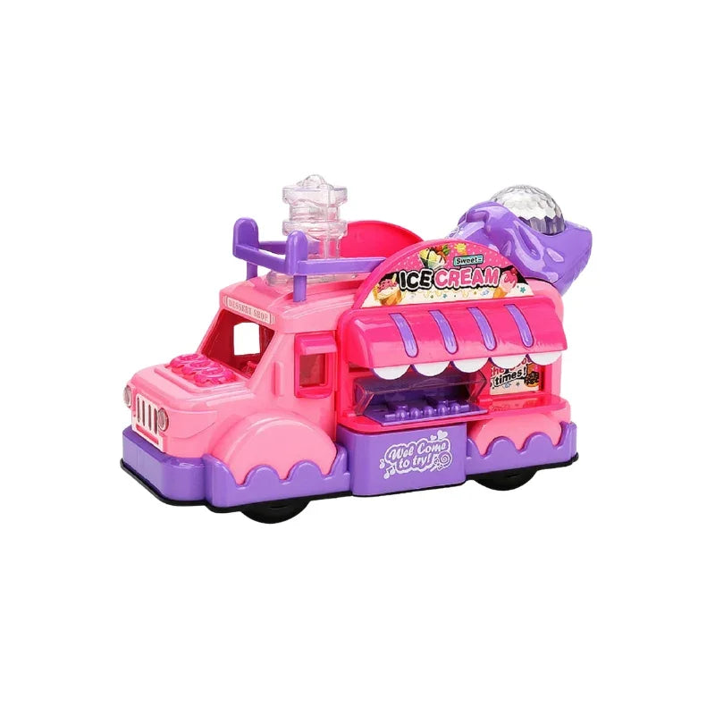 Kids Ice Cream Cart Toy Set Pretend Play Fun