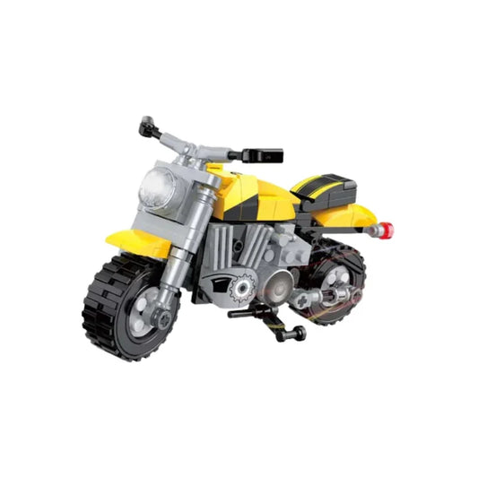 COGO 3 in 1 Motorcycle Building Blocks Build, Play & Transform