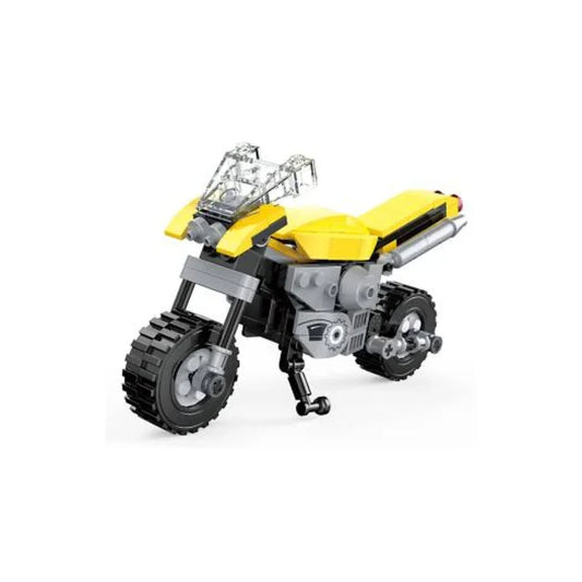 COGO 3 in 1 Motorcycle Building Blocks Build, Play & Transform