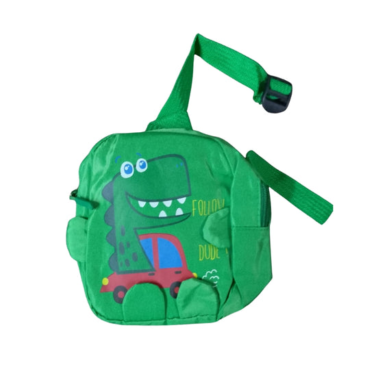 Dinosaur Print Kids Backpack Compact & Fun Size 16cmx9cmx19cm