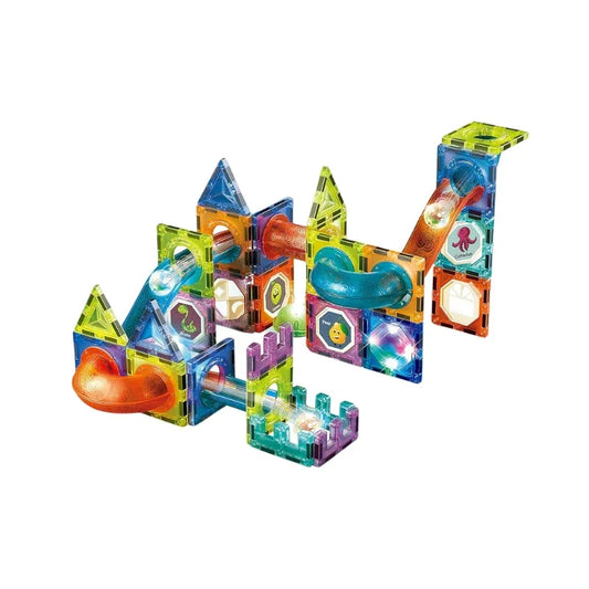 Light-Up Magnetic Building Blocks Set for Kids