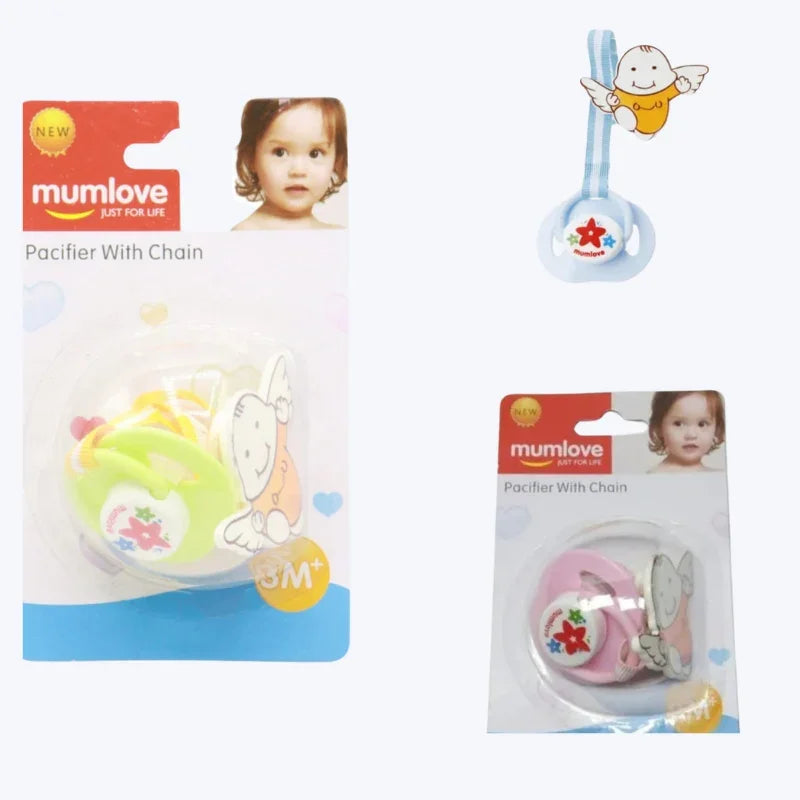 Mumlove Chain Guard – No Drop Pacifier with Gentle Grip