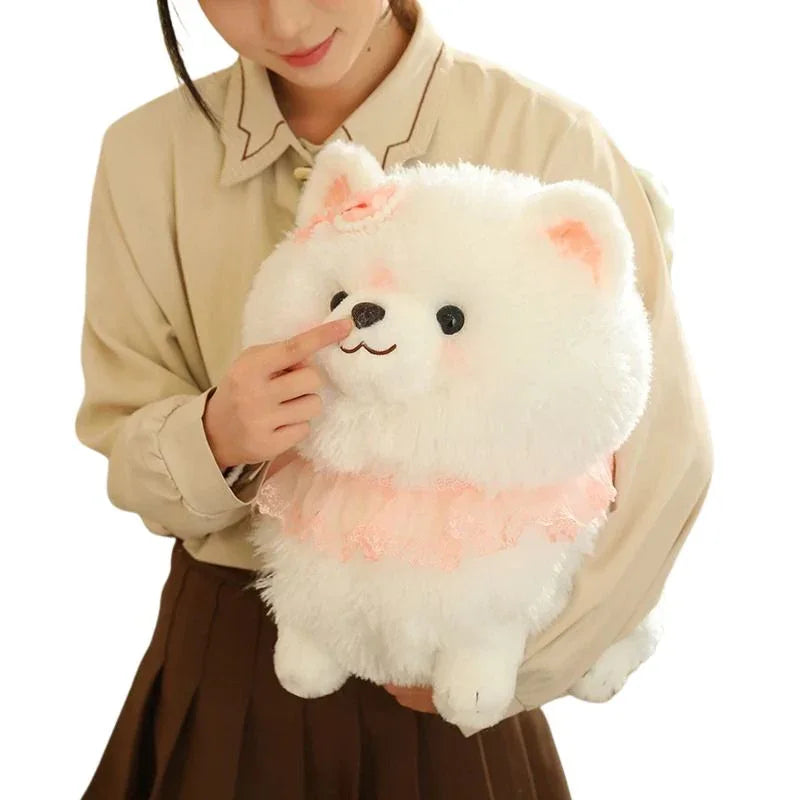 Stuffed Cute Cartoon Pomeranian Puppy Dog