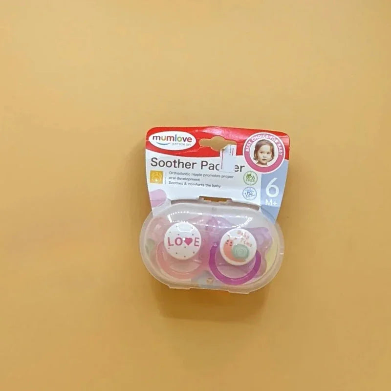 MumLove Dual Comfort Pacifier Pack – Soft & Safe Soothers
