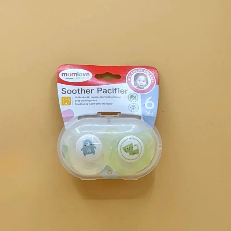 MumLove Dual Comfort Pacifier Pack – Soft & Safe Soothers