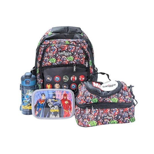 Smiggle Marvel Heroes School 4 in 1 Combo Set