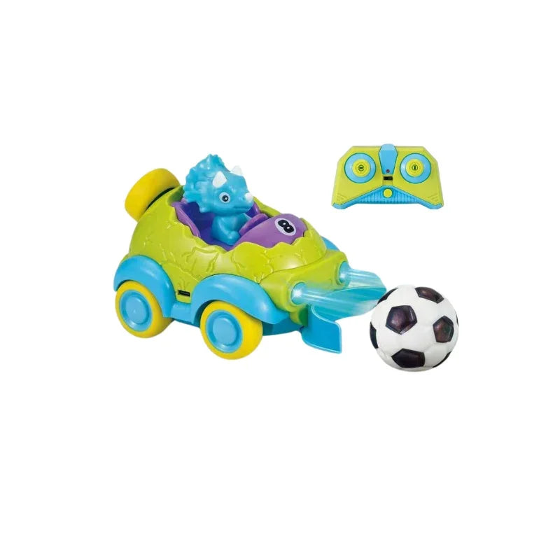 Dino RC Football Car with Lights & Music
